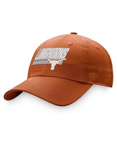 Мужская регулируемая шляпа Texas Longhorns Техасского оранжевого цвета Top of the World