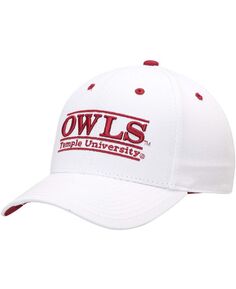 Мужская регулируемая шляпа Snapback Classic White Temple Owls Game