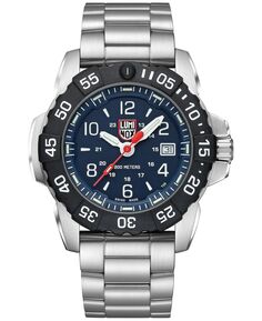 Мужские часы с браслетом из нержавеющей стали RSC, 45 мм, с печатью военно-морского флота Luminox