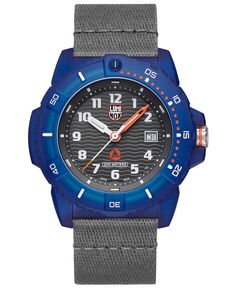 Мужские швейцарские часы TIDE из переработанного океанического материала серии Eco, серый ПЭТ-ремешок, 46 мм Luminox