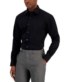 Мужская классическая рубашка стандартного кроя, устойчивая к пятнам Alfani