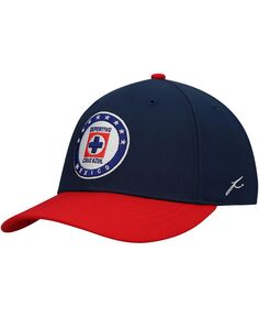 Мужская регулируемая шляпа темно-синего и красного цвета Cruz Azul Core Fan Ink