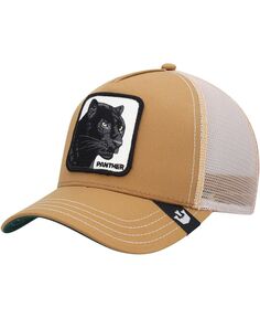 Мужская регулируемая шляпа цвета хаки The Panther Trucker Goorin Bros.