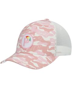 Мужская розовая шляпа Arnold Palmer Invitational Camo P Snapback Puma