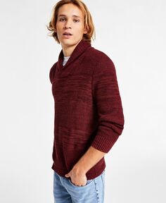 Мужской свитер с шалевым воротником Sun + Stone