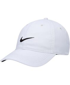 Мужская светло-серая регулируемая шляпа Heritage86 Performance Nike