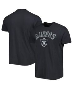 Мужская черная футболка Las Vegas Raiders All Arch Franklin &apos;47 Brand