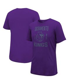 Мужская и женская фиолетовая футболка Sacramento Kings City Year Stadium Essentials