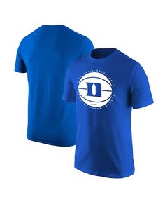 Мужская футболка с логотипом Royal Duke Blue Devils Basketball Nike