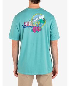Мужская футболка Garden Isle с коротким рукавом на каждый день Hurley