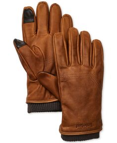 Мужские кожаные перчатки с сенсорным наконечником Timberland