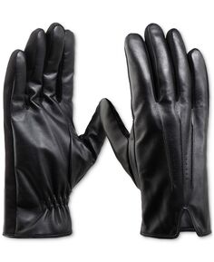 Мужские эластичные перчатки для сенсорного экрана с вентиляционным отверстием для часов Isotoner Signature