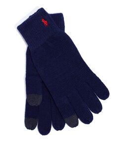 Мужские сенсорные перчатки из переработанного сырья Polo Ralph Lauren
