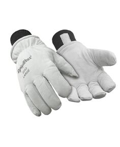 Теплые кожаные рабочие перчатки с утеплителем из трикотажного наполнителя RefrigiWear