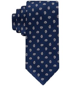 Классический мужской оксфордский галстук с узором пейсли-сосна Tommy Hilfiger