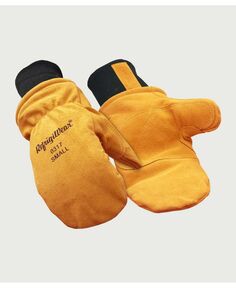 Теплые кожаные изолированные перчатки с волокнистым наполнителем на флисовой подкладке RefrigiWear
