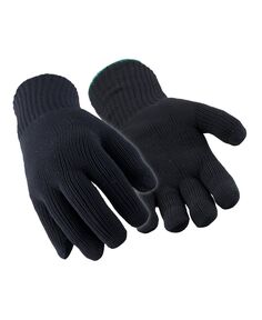 Теплые двухслойные вязаные перчатки с мягкой внутренней подкладкой (в упаковке 12 пар) RefrigiWear