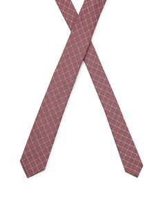 Мужской шелковый жаккардовый галстук ручной работы с узором Hugo Boss