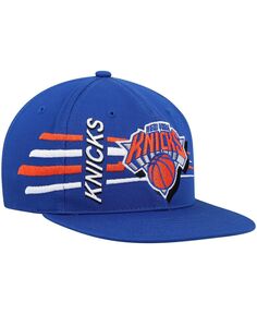 Мужская синяя бейсболка New York Knicks Retro Bolt Deadstock Snapback Mitchell &amp; Ness