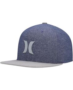 Мужская сине-серая шляпа Snapback Phantom Core Hurley