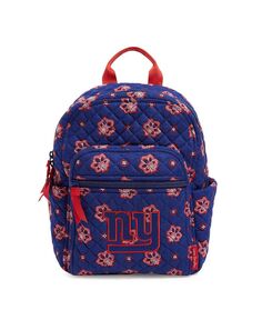 Маленький рюкзак New York Giants для мужчин и женщин Vera Bradley