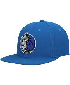 Мужская синяя кепка Dallas Mavericks Ground 2.0 Snapback Mitchell &amp; Ness