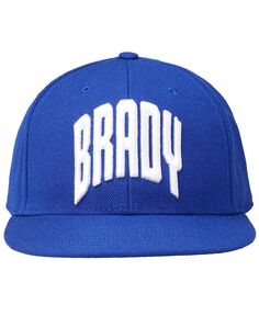 Мужская синяя приталенная шляпа Brady