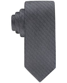 Мужской однотонный галстук с сотовой структурой Calvin Klein