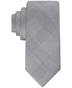 Мужской элегантный клетчатый галстук Glen Calvin Klein