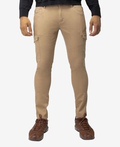 Мужские брюки-чиносы узкого кроя с карманами-карго X-Ray