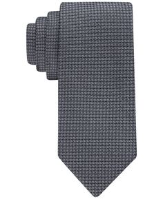 Мужской галстук в тон с узором «гусиные лапки» Calvin Klein