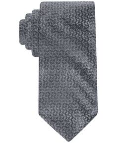 Мужской галстук с геопринтом Calvin Klein