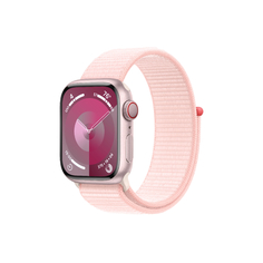 Умные часы Apple Watch Series 9 (GPS + Cellular), 41мм, Pink Aluminum Case/Light Pink Sport Loop - Onesize