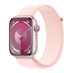 Умные часы Apple Watch Series 9 (GPS + Cellular), 45мм, Pink Aluminum Case/Pink Sport Loop - Onesize
