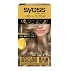 Syoss Стойкая краска для волос Oleo Intense с маслами 8-05 Бежевый Блонд