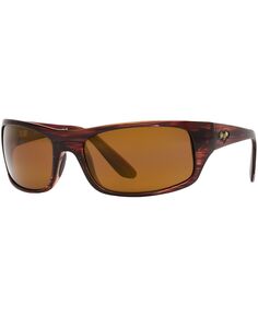 Поляризованные солнцезащитные очки peahi, 202 Maui Jim, мульти