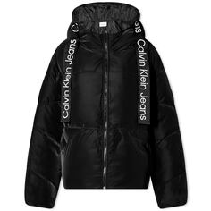 Куртка-пуховик на шнурке Calvin Klein