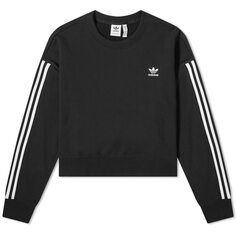 Джемпер Adidas 3 Stripes Cropped Sweat