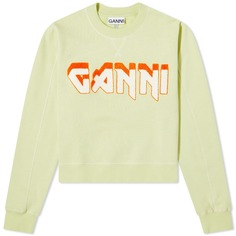 Толстовка GANNI Isoli Ganni Rock Crew Sweat