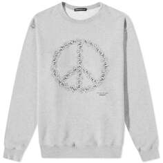 Толстовка Undercover Peace Sign Crew Sweat