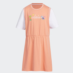 Платье Adidas х Disney Zootopia, оранжевый