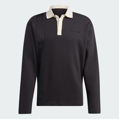 Джемпер Adidas Originals Rifta Metro Long Sleeve Rugby, черный