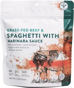 Говядина травяного откорма и спагетти с соусом Маринара — 1 порция Heather&apos;s Choice
