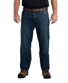 Мужские джинсы прямого кроя свободного кроя Heritage, большие и высокие Berne