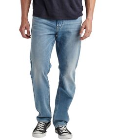 Мужские большие и высокие джинсы свободного кроя из денима Silver Jeans Co.