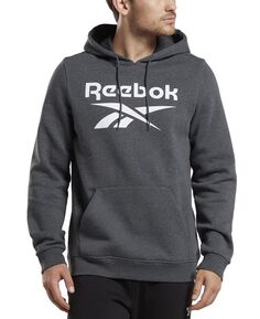 Мужская флисовая толстовка классического кроя с логотипом Identity Reebok