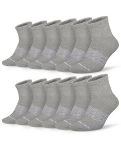 Мужские низкие носки до щиколотки с контролем влажности, 12 шт. Mio Marino