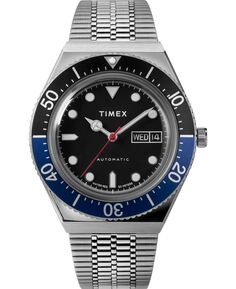 Мужские часы Lab Collab серебристого цвета с браслетом из нержавеющей стали, 40 мм Timex Boutique