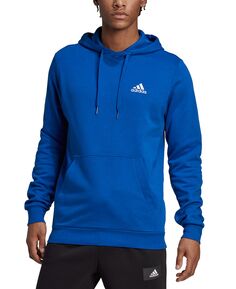 Мужской флисовый пуловер с капюшоном Feel Cosy Essentials adidas