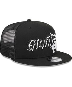 Мужская черная кепка San Francisco Giants Street Trucker 9FIFTY Snapback New Era